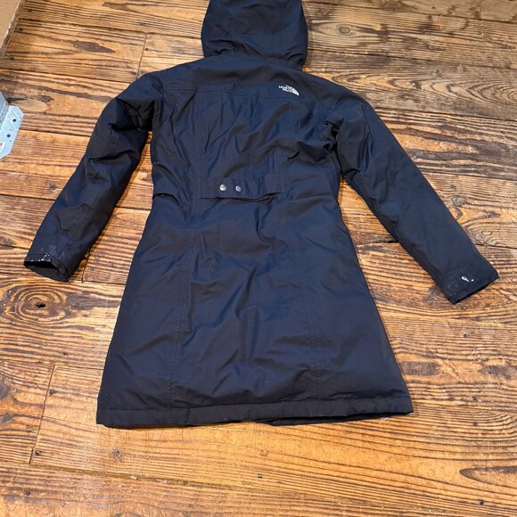 North Face Goose Down Long Arctic Parka Women's Small Hyvent - Thick & Warm! - Picture 5 of 14